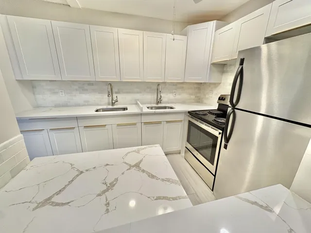 modern updated kitchen