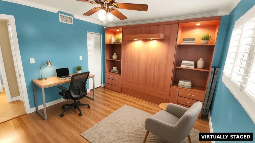 - Virtually Staged Guest Bedroom
