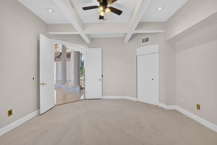 Office has a closet!