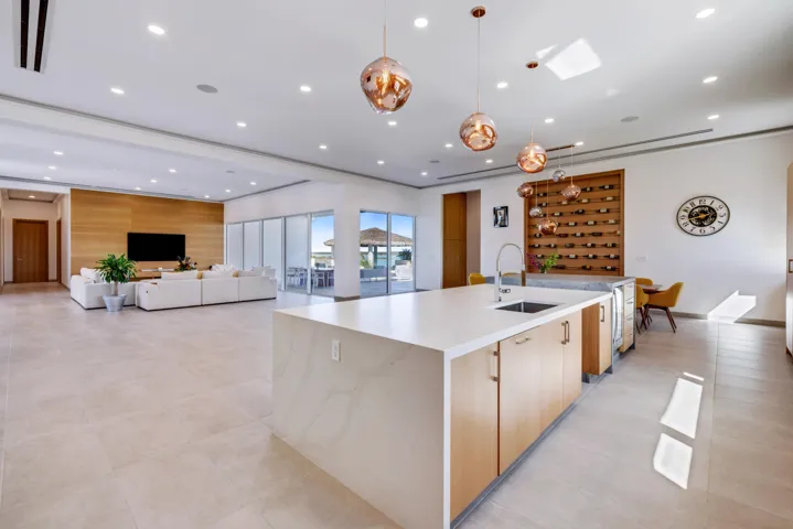 Kitchen & Living Room