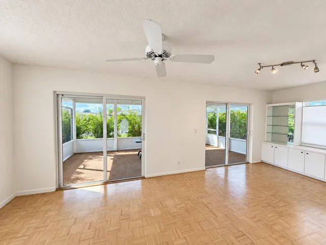 Bright, airy Florida room interior