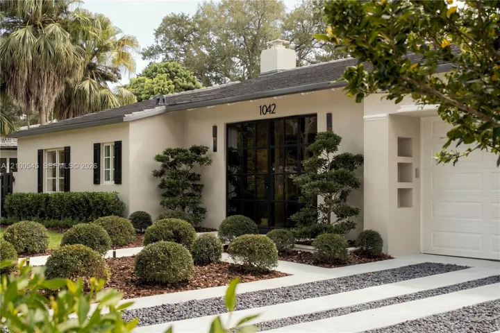 Front of the house.