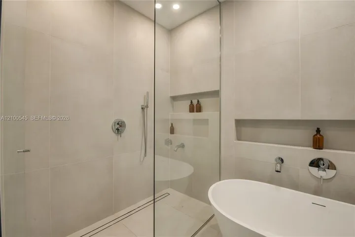 Primary Shower and Bath