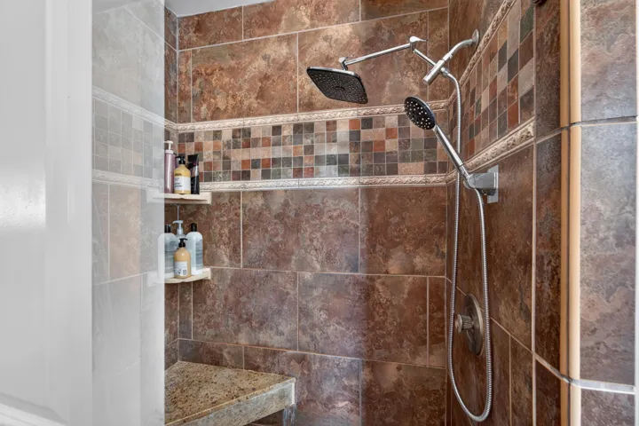 main shower