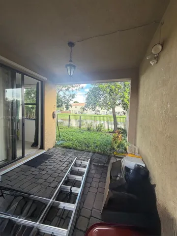 Patio and Lake view