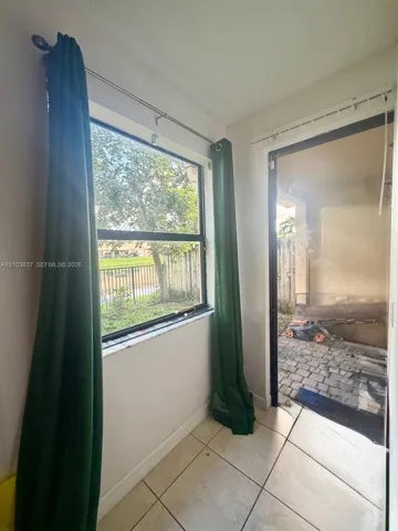 Exit to Patio from Dining