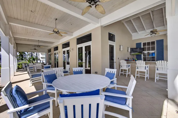 Covered Sitting Area