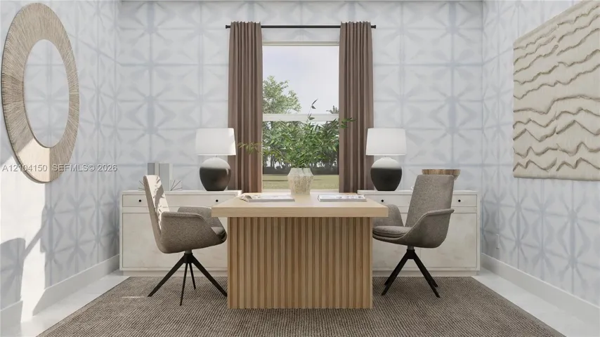 The flex space is versatile and ready to meet the unique needs of the homeowner.