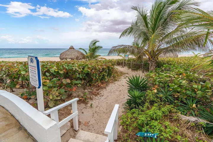 Beach path