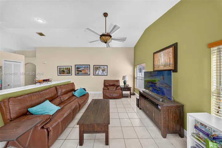 vaulted ceiling