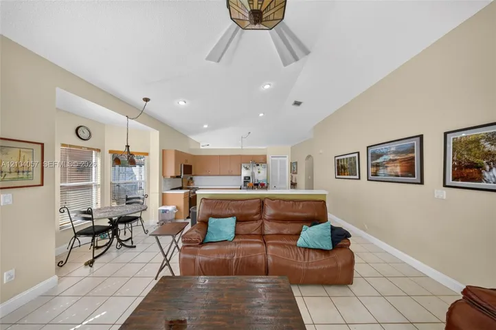 vaulted ceiling