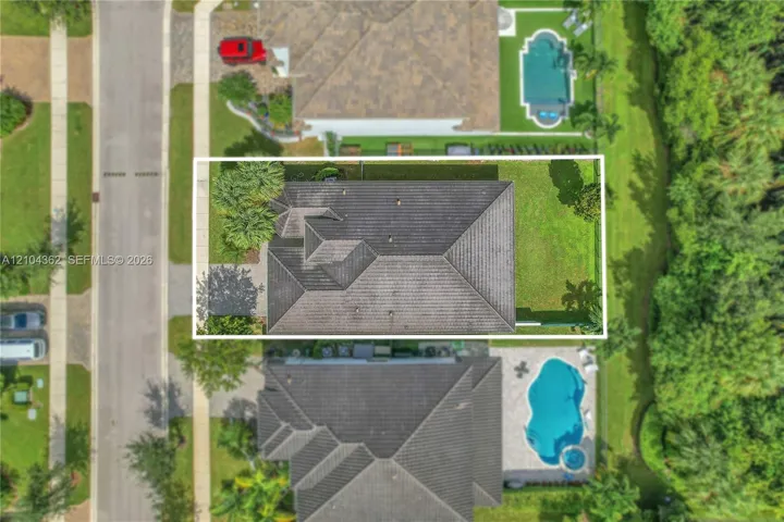 Aerial View of lot