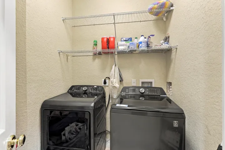 Convenient Upstairs Laundry Room