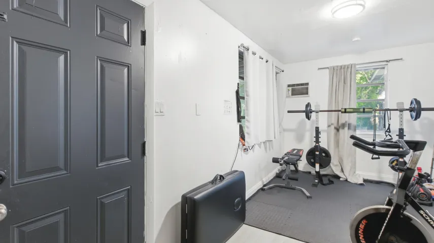 3rd Bedroom used as gym
