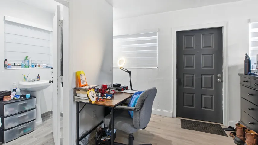 Master Bedroom Exit Door to private patio