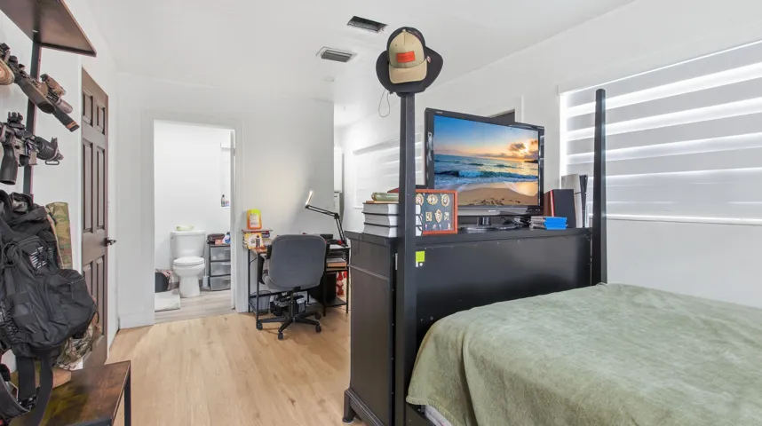 Master Bedroom currently connected to home