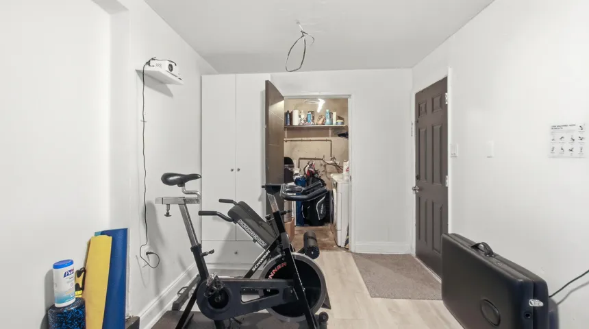 3rd Bedroom used as gym