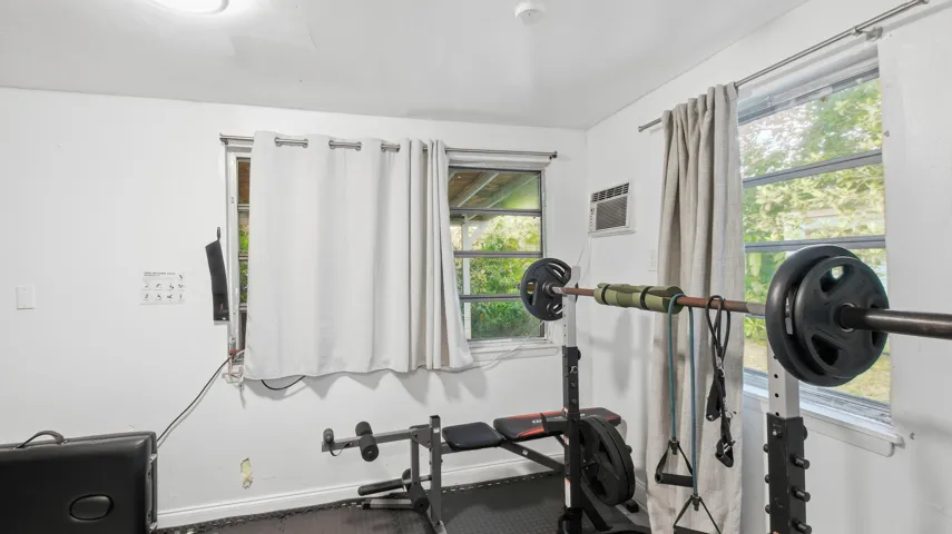 3rd Bedroom used as gym