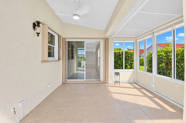 Enclosed Patio