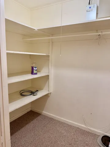 Large hall storage closet