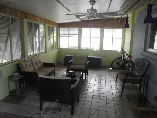 Partially Enclosed Patio