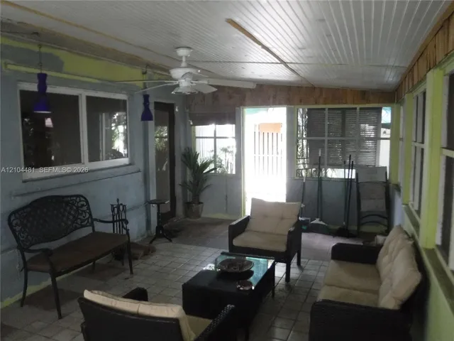 Partially Enclosed Patio