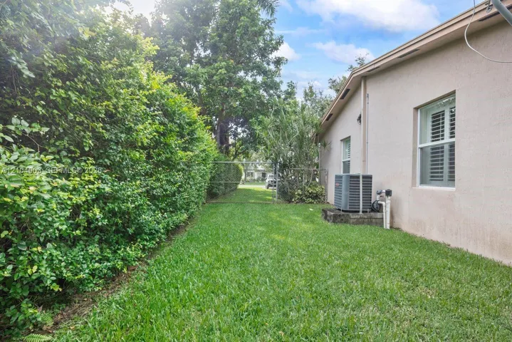 Wide Gate to Backyard