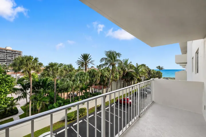 Ocean View from Balcony