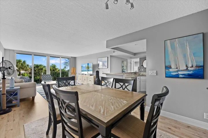 Dining Area & Living Room