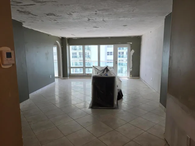 Leaving room waiting for renovation