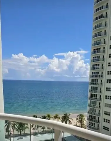 View from balcony facing east