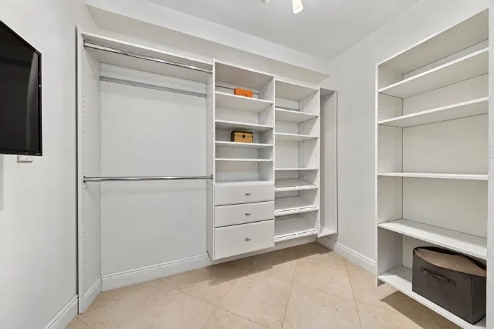 Walk-in Closet in Primary Bedroom