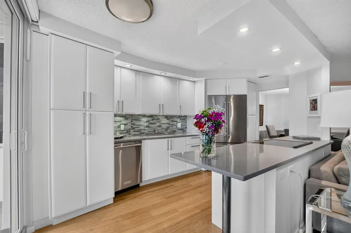 Beautiful White Modern Renovated Kitchen