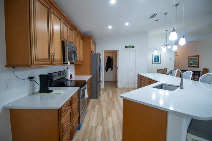Kitchen with lots of storage