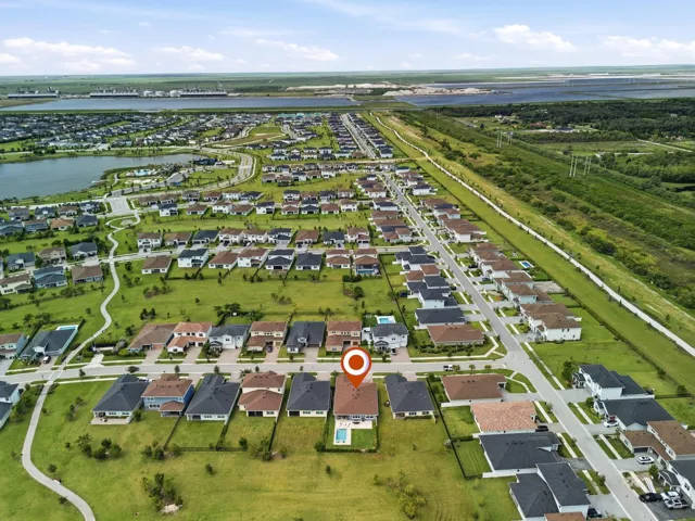 Aerial Neighborhood