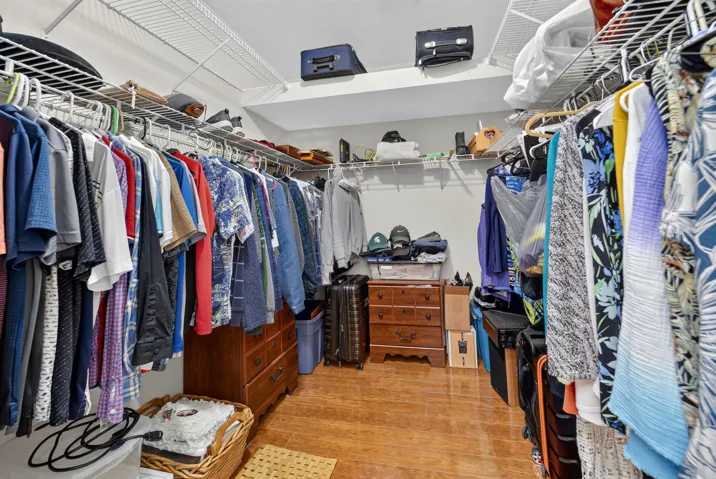 Master Walk-in Closet