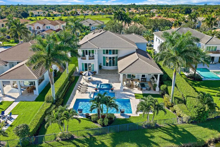 spacious backyard