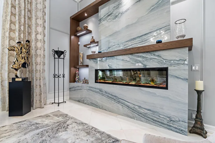 Marble Fireplace