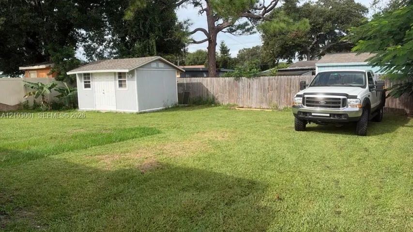 back yard