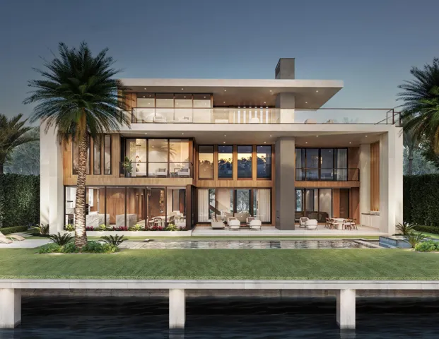Rear view from Waterfront