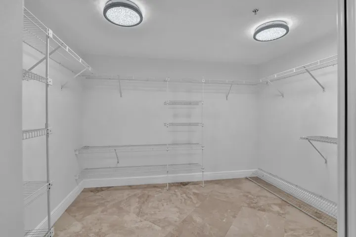 Primary Bedroom, Large Walk-in Closet.
