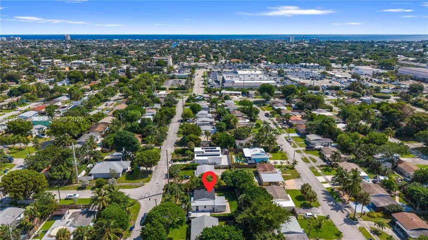 Residential neighborhood with established streets and mature landscaping, offering proximity to the coastline