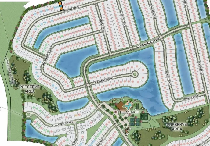 13385 SW Mazzano Street Site Map