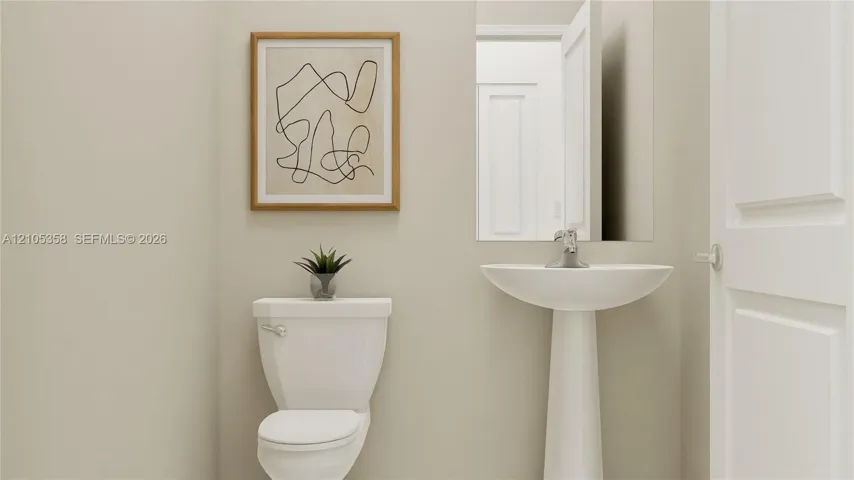 Powder Room.