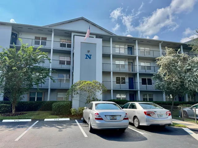 Front of condo