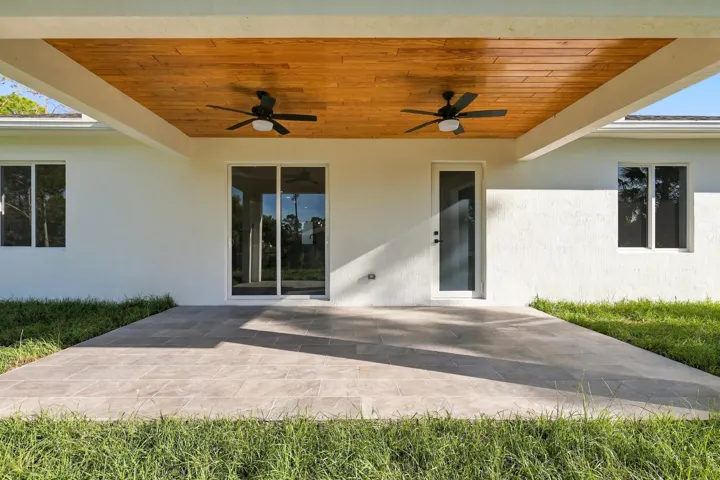 rear covered patio