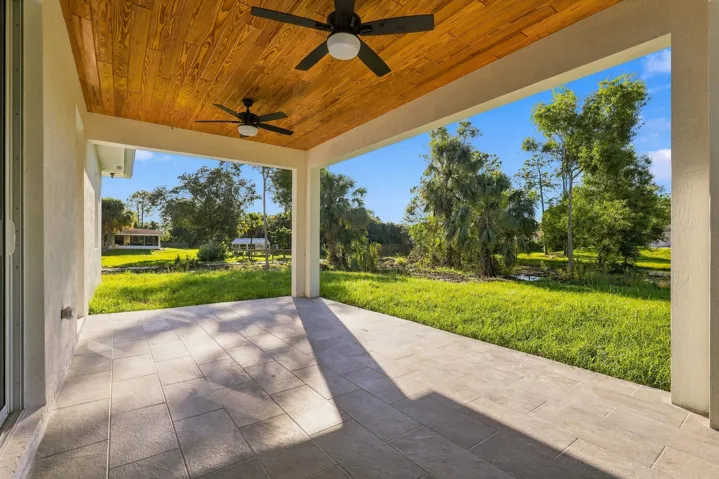 rear covered patio