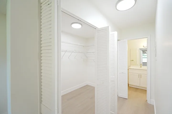 Extra large walk in closet