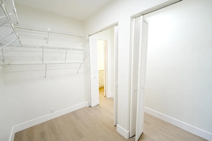 Plenty of storage space
