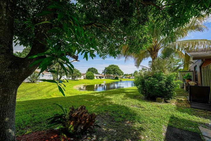 Backs up to community lake for peaceful views and added privacy